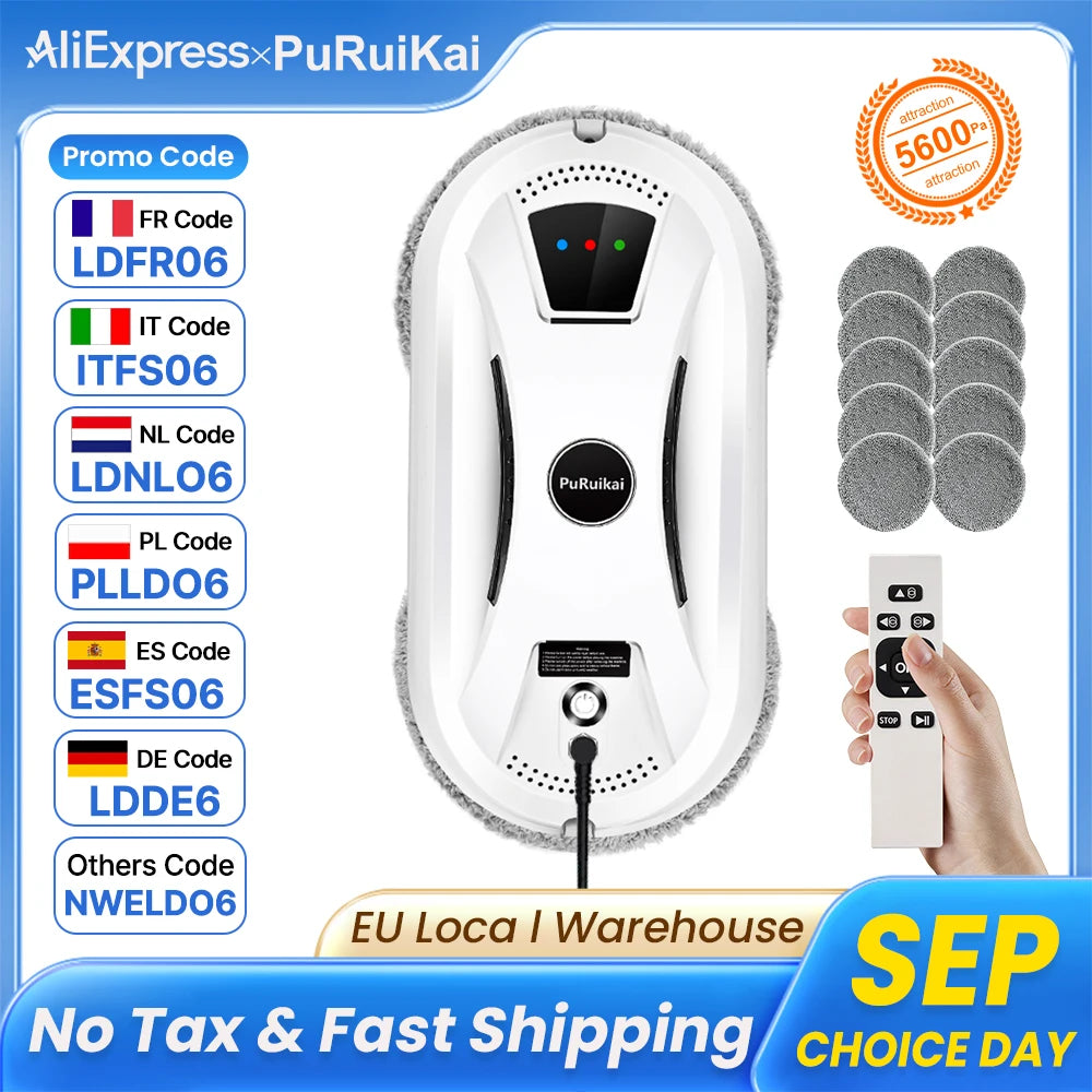Robot Lave-Vitres Intelligent VITREA™